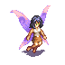 Anya (lvl 1 Dusk Faerie) ― Faerie character sprite from "After the Storm"
